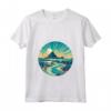 Nauru Scenario Art Deco Maglietta - Design Esclusivo per Appassionati di Viaggi e Turisti - Acquista Online
