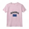 Donna Nauru Bandiera Orgogliosa - Maglietta con Collo a V per Mostrare Amore e Orgoglio per Nauru - Ideale per Uomini, Donne e Bambini