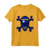 Nauru Flag Skull - Nauru Regali Love Nauruan Roots Maglietta - Ideale per Mostrare Orgoglio e Cultura Nauru