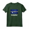Maglietta Bandiera Nauru | Nauru Felpa con Cappuccio - Orgoglio Nazionale - Ideale come Regalo