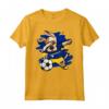 Dabbing Dog Nauru Tifosi di Calcio Jersey - Maglietta Orgoglio Calcio Nauruano - Vestito Divertente per Amanti del Calcio