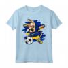Dabbing Dog Nauru Tifosi di Calcio Jersey - Maglietta Orgoglio Calcio Nauruano - Vestito Divertente per Amanti del Calcio
