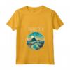 Nauru Scenario Art Deco Maglietta con Collo a V - Design Unico per Viaggiatori e Turisti - Acquista Online