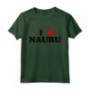 Country Heart Pride - Funny I Love Nauru Maglietta - Perfect for Holidays and Events - Unique Nauru Apparel