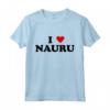 Country Heart Pride - Funny I Love Nauru Maglietta - Perfect for Holidays and Events - Unique Nauru Apparel