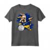 Divertente Dabbing Dog Nauru Volley Lover Jersey Maglietta - Design Pallavolo Nauru - Ideale per Appassionati di Pallavolo a Nauru