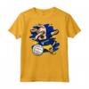 Divertente Dabbing Dog Nauru Volley Lover Jersey Maglietta - Design Pallavolo Nauru - Ideale per Appassionati di Pallavolo a Nauru