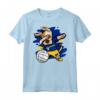 Divertente Dabbing Dog Nauru Volley Lover Jersey Maglietta - Design Pallavolo Nauru - Ideale per Appassionati di Pallavolo a Nauru