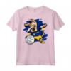 Divertente Dabbing Dog Nauru Volley Lover Jersey Maglietta - Design Pallavolo Nauru - Ideale per Appassionati di Pallavolo a Nauru