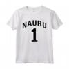 Nauru One - Orgoglioso Nauruan Maglietta da Calcio - Ideale per Uomo, Donna e Bambini che Amano il Calcio Nauru