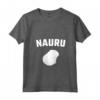 Donna Isolato - Maglietta Nauru con Collo a V - Ideale per Abitanti di Yaren, Baiti, Anabar, Uaboe, Ijuw