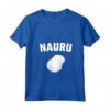 Donna Isolato - Maglietta Nauru con Collo a V - Ideale per Abitanti di Yaren, Baiti, Anabar, Uaboe, Ijuw