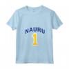 Donna Bandiera Nauru One Maglietta con Collo a V - Design Elegante per Mostrare Amore e Orgoglio per Nauru