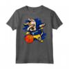 Divertente Dabbing Dog Nauru Basket Fan Jersey Nauruan Flag - Maglietta per gli Appassionati di Basket a Nauru - Design Unico per Orgogliosi Sostenitori
