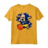 Divertente Dabbing Dog Nauru Basket Fan Jersey Nauruan Flag - Maglietta per gli Appassionati di Basket a Nauru - Design Unico per Orgogliosi Sostenitori