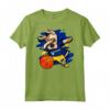 Divertente Dabbing Dog Nauru Basket Fan Jersey Nauruan Flag - Maglietta per gli Appassionati di Basket a Nauru - Design Unico per Orgogliosi Sostenitori