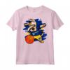 Divertente Dabbing Dog Nauru Basket Fan Jersey Nauruan Flag - Maglietta per gli Appassionati di Basket a Nauru - Design Unico per Orgogliosi Sostenitori