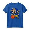 Divertente Dabbing Dog Nauru Basket Fan Jersey Nauruan Flag - Maglietta per gli Appassionati di Basket a Nauru - Design Unico per Orgogliosi Sostenitori