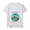 Donna Nauru Art Deco - Maglietta con Collo a V - Ideale per Viaggiatori e Turisti - Acquista Online