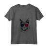 Donna Nebelung Cat 4th luglio America USA Bandiera Maglietta con Collo a V - Regalo per Proprietari di Gatti - Design Bandiera USA