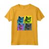 Nebelung Cat Pop Art Design - Maglietta Colorata per Amanti dei Gatti - Regalo Perfetto per Natale o Compleanni