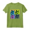 Nebelung Cat Pop Art Design - Maglietta Colorata per Amanti dei Gatti - Regalo Perfetto per Natale o Compleanni
