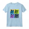 Nebelung Cat Pop Art Design - Maglietta Colorata per Amanti dei Gatti - Regalo Perfetto per Natale o Compleanni