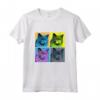 Nebelung Cat Pop Art Design - Maglietta Colorata per Amanti dei Gatti - Regalo Perfetto per Natale o Compleanni