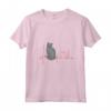 Donna Nebelung Cat Heartbeat ECG Funny I Love My Nebelung Cat Maglietta con Collo a V - Regalo divertente per amanti dei gatti Nebelung - Ideale per Natale o Compleanno