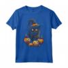 Nebelung Cat Halloween Graphic Tees - Maglietta Divertente Personalizzata per Uomo e Donna - Ideale per Halloween tutto l'anno