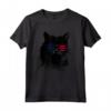 Nebelung Cat 4th luglio America USA Bandiera Maglietta - Regalo Perfetto per Proprietari di Gatti - Ideale per Natale, Ringraziamento o Compleanni