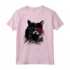 Nebelung Cat 4th luglio America USA Bandiera Maglietta - Regalo Perfetto per Proprietari di Gatti - Ideale per Natale, Ringraziamento o Compleanni
