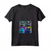 Donna Nebelung Cat Pop Art Design - Maglietta Colorata per Fan dei Gatti - Regalo Unico per Natale, Ringraziamento o San Valentino