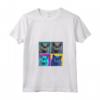 Donna Nebelung Cat Pop Art Design - Maglietta Colorata per Fan dei Gatti - Regalo Unico per Natale, Ringraziamento o San Valentino