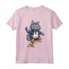 Skateboard retrò Nebelung Cat - Maglietta Vintage per Skater - Ideale per Feste a Tema e Regali