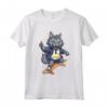 Skateboard retrò Nebelung Cat - Maglietta Vintage per Skater - Ideale per Feste a Tema e Regali