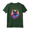 Color Explosion Nebelung Cat Lover Maglietta - Regalo Unico per Amanti dei Gatti - Ideale per Donne e Uomini