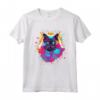 Color Explosion Nebelung Cat Lover Maglietta - Regalo Unico per Amanti dei Gatti - Ideale per Donne e Uomini