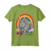 Nebelung Gatto Uova di Pasqua Bunny Maglietta - Happy Easter Day - Perfect Easter Tee per Amanti dei Gatti