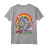 Nebelung Gatto Uova di Pasqua Bunny Maglietta - Happy Easter Day - Perfect Easter Tee per Amanti dei Gatti