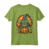 Nebelung Cat Halloween Graphic Tees - Divertente Maglietta Grafica Personalizzata per Uomo, Donna e Bambini - Ideale per Halloween tutto l'anno