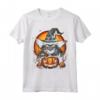 Nebelung Cat Halloween Graphic Tees - Divertente Maglietta Grafica Personalizzata per Uomo, Donna e Bambini - Ideale per Halloween tutto l'anno