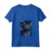 Donna Nebelung Cat Notte Stellata - Maglietta con Collo a V per Amanti dei Gatti - Regalo Carino per Natale o Compleanni