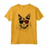 Nebelung Cat 4th luglio America USA Bandiera Maglietta - Regalo per Proprietari di Gatti - Ideale per Natale, Ringraziamento e San Valentino