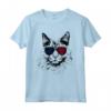 Nebelung Cat 4th luglio America USA Bandiera Maglietta - Regalo per Proprietari di Gatti - Ideale per Natale, Ringraziamento e San Valentino