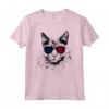 Nebelung Cat 4th luglio America USA Bandiera Maglietta - Regalo per Proprietari di Gatti - Ideale per Natale, Ringraziamento e San Valentino