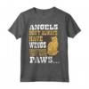 Maglietta Nebelung Angels Don't Have Wings They Have Paws - Ideale per gli Amanti dei Gatti Nebelung