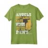 Maglietta Nebelung Angels Don't Have Wings They Have Paws - Ideale per gli Amanti dei Gatti Nebelung