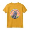 Nebelung - Simpatico Gatto Arcobaleno Kawaii Colorato Design Maglietta - Ideale Regalo per Amanti dei Gatti Nebelung