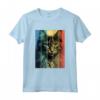 Nebelung - Ritratto di Gatto in Stile Vintage - Maglietta per Mamma e Papà - Ideale per Regali di Natale o Compleanni
